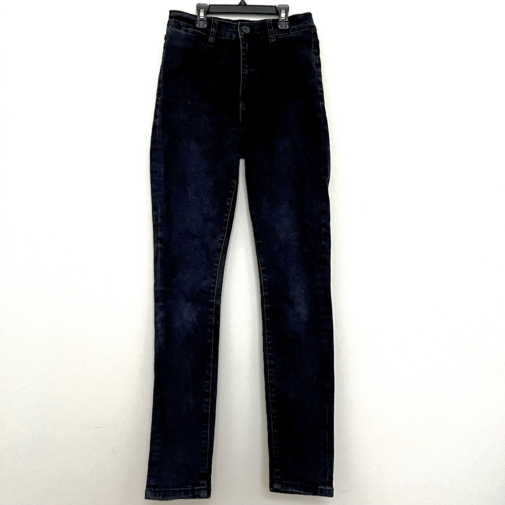 Kendall+Kylie The Skyscraper black denim high rise skinny jeans size 26